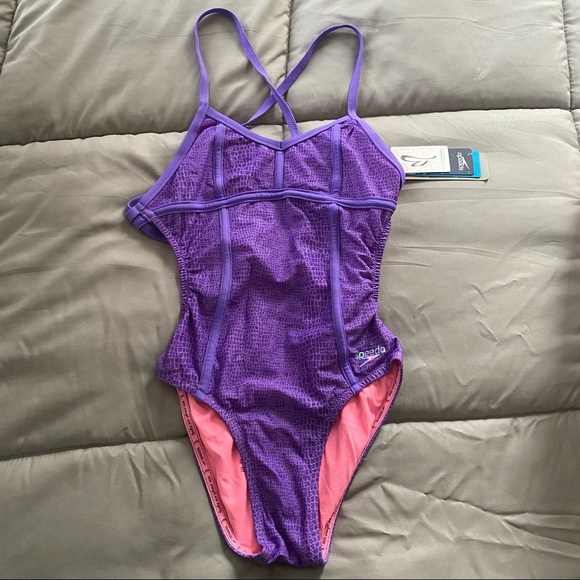 Speedo Missy Franklin One Piece Swimsuit - Picture 2 of 10